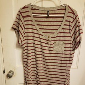 Striped Short Sleeve Tee
